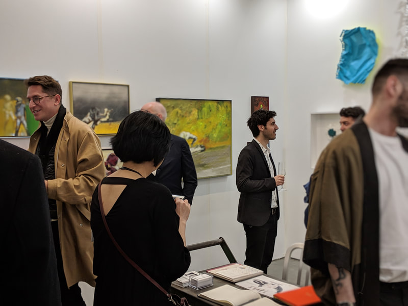 Papier Art Fair, Klootier, Sébastien Gaudette, Youn Gallery Booth