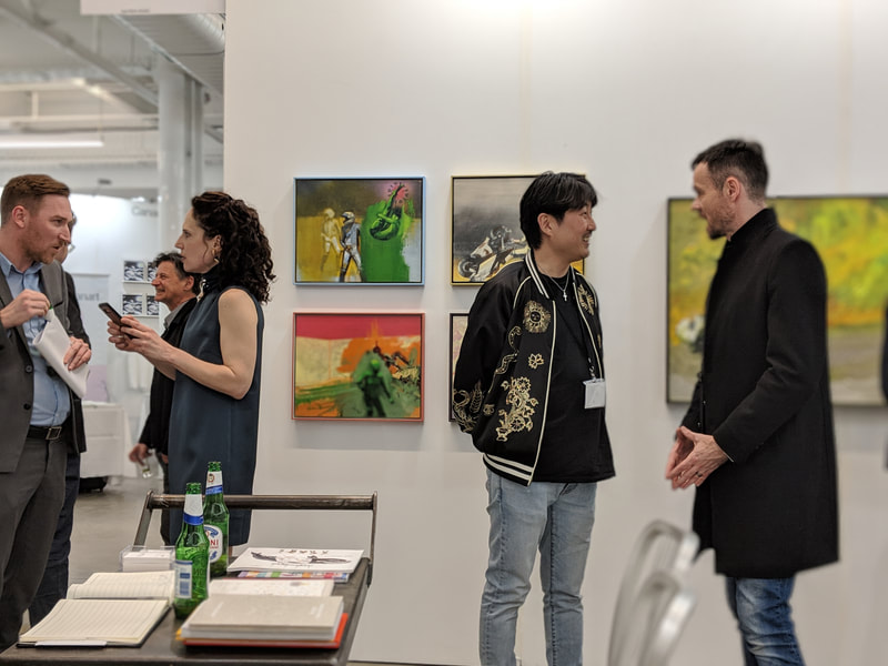 Klootier @ Gallery Youn. Papier Art Fair 2019, Montreal AGAC